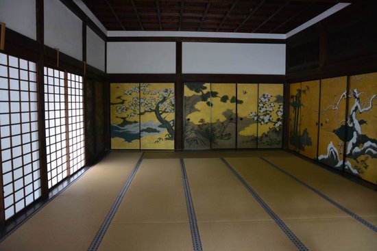 Przesuwane panele Shoji i Fusuma, Świątynia Nazen-ji, Kioto XV w. For. J. Łątka